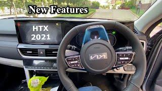 Updated KIA SELTOS HTX 2021 | New Features, Sunroof, Interior, Exterior & OnRoad Price