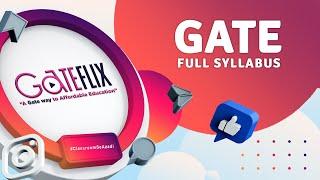 GATE Full Syllabus | GATEFLIX