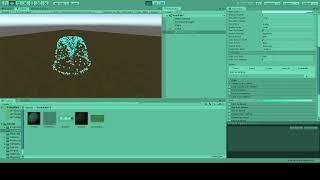 Creating A Water fountain using particle systems in Unity