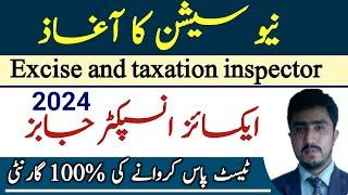 Excise and taxation inspector jobs 2024 syllabus | excise and taxsation inspector test preparation