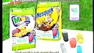 Реклама Nestle Cini Minis и Несквик Jetix Россия, апрель май 2006