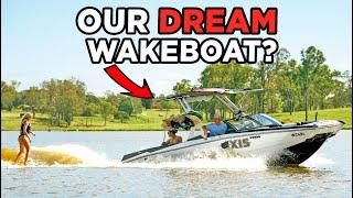 WE WENT CAMPING & EXPLORING WITH THE FIRST AXIS A225 WAKEBOAT!