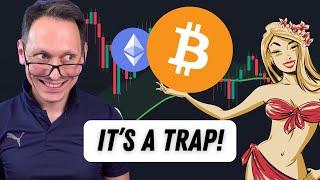Why MOST will fall for the TRAP - BIG LESSON in the charts | Crypto Price Analysis | BTC, ETH