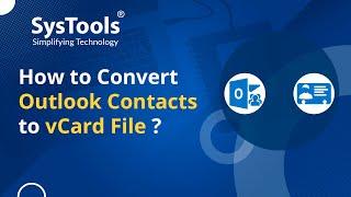 Convert Outlook Contacts to vCard VCF Format - How to
