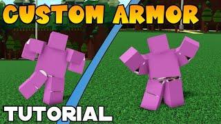 CUSTOM ARMOR TEMPLATE TUTORIAL (WORKS 2024) - Build A Boat For Treasure