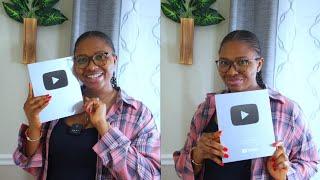 Unboxing My YouTube Silver Plaque | YouTube 100k Subscribers Creator Award