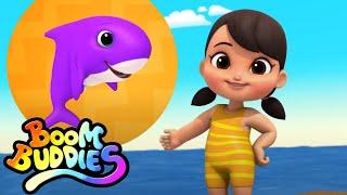 Bébé requin | Dessins animés | Comptines bébé | Boom Buddies en Français | Préscolaire