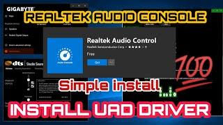 #realtek Fix Realtek HD Audio Manager Missing from Windows 10 || Installing Audio Console