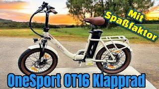 OneSport OT 16 Campingrad mit viel Leistung