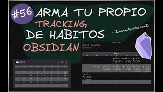 #56 Habits tracker in Obsidian | Seguimiento de hábitos en Obsidian #Dataview