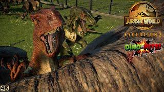 50x T-REX vs 100x RAPTORS | PART 3 | DINOSAUR BATTLE ROYALE | JURASSIC WORLD | JURASSIC PARK