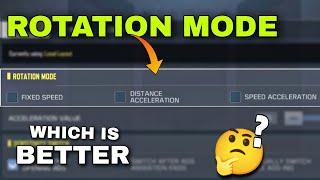 ROTATION MODE SETTINGS GUIDE | WHICH IS BETTER? - CALL OF DUTY MOBILE