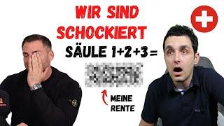 Wie viel insgesamt aus 1,2,3 Säule in der Schweiz | Beispiel für Einheimische und Neuankömmlinge