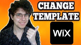 How To Change Wix Template Without Losing Content