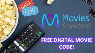 Free Digital Movie Code - Movies Anywhere 2021 Promo with Universal All-Access Rewards