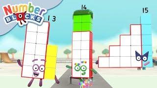 @Numberblocks- Teen Numbers | Learn to Count