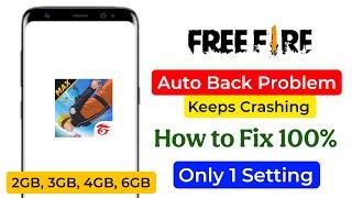 free fire auto back problem | how to solve free fire auto back problem | ff automatic back problem