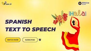 Spanish Text To Speech With Vbee AIVoice