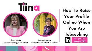 How To Raise Your Profile Online When You Are Jobseeking