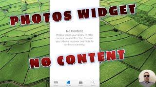 How To Fix iPhone Photos Widget Not Working