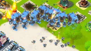 TRYING OUT MECHS AND BOMBARDIERS IN BOOM BEACH!