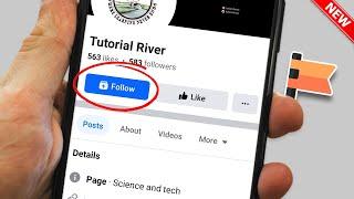 How to Add Follow Button on Facebook Page 2024 [ Quick & Easy ]