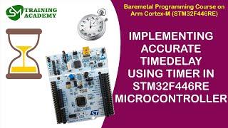 Using Timers of STM32F4 for generating accurate time delays