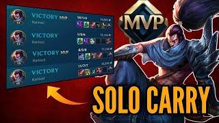 How to SOLO CARRY with Yasuo in Wild Rift
