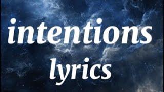 Justin Bieber ft Quavo intentions lyrics