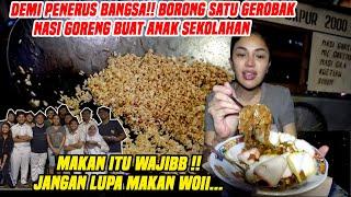 RANDOM !! BORONG NASGOR SEGEROBAK GEROBAKNYA!! BEGAH DAH...