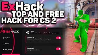  Free CHEAT for CS 2 / How to download CS2 Hacks / Undetected CS 2 CHEAT NO VIRUSES 2025 ExLoader!