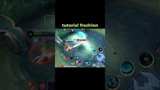 tutorial fredrinn mobile legends | #mlbb #shorts