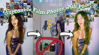 How to edit Disposable camera effect [Lightroom & Prequel App]