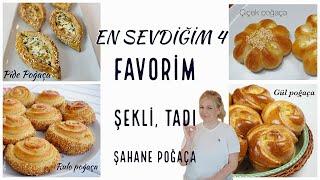 En Sevdiğim 4 Favori Poğaça ! Şekli, Tadı Şahane Poğaça Tariflerim