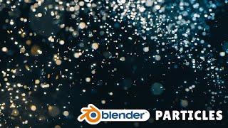 Blender Tutorial - How to create Particle Systems with Wind in Blender!