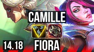 CAMILLE vs FIORA (TOP) | 79% winrate, 11/2/11, Dominating | EUW Grandmaster | 14.18