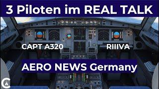 AeroNews Germany im Livestream! 3 Piloten im Fly-Talk !