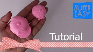 HOW TO MAKE HATS, CAPS AND BERETS TUTORIAL | CLAY | FONDANT | COLD PORCELAIN | SUPER EASY