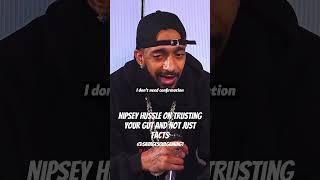 Nipsey Hussle speaks on Going with your Gut and Trusting your instincts  #shorts #nipseyhussle