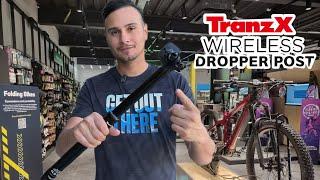 NEW TranzX wireless dropper post. What comes in the box and how to install on a Roscoe 7,8,9