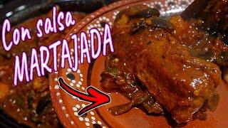 Costillitas de puerco en salsa de molcajete | El Mister Cocina