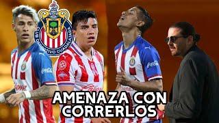 Amaury Vergara AMENAZA A JUGADORES DE CHIVAS | Noticias Chivas 2021 | Rumores Chivas 2022