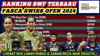 Lanny/Ribka Naik Drastis! Update Ranking BWF Terbaru Pasca Badminton Yonex Swiss Open 2024 Hari Ini