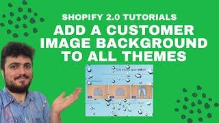 How to add a Background Image to your Shopify Store