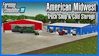 Mod Preview - American Midwest Truck Shop & Cold Storage | Farming Simulator 22