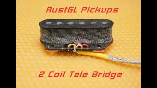 Upgrading Fender Tele with RustGL Pickups Test 2