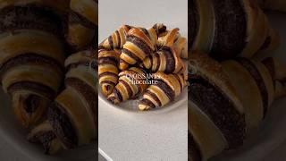 Croissants de chocolate fáciles #receta #croissants #croissant #croissantcasero