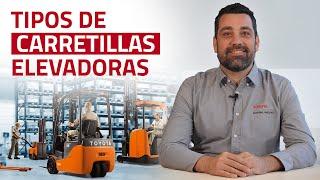 Tipos de carretillas elevadoras en el mercado