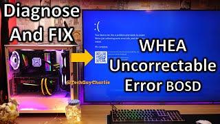 How to fix WHEA Uncorrectable Error Bluescreen and USB Disconnection Issues