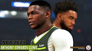 NBA 2K24: Anthony Edwards 53 Point Clinic Vs Toronto | PC Version